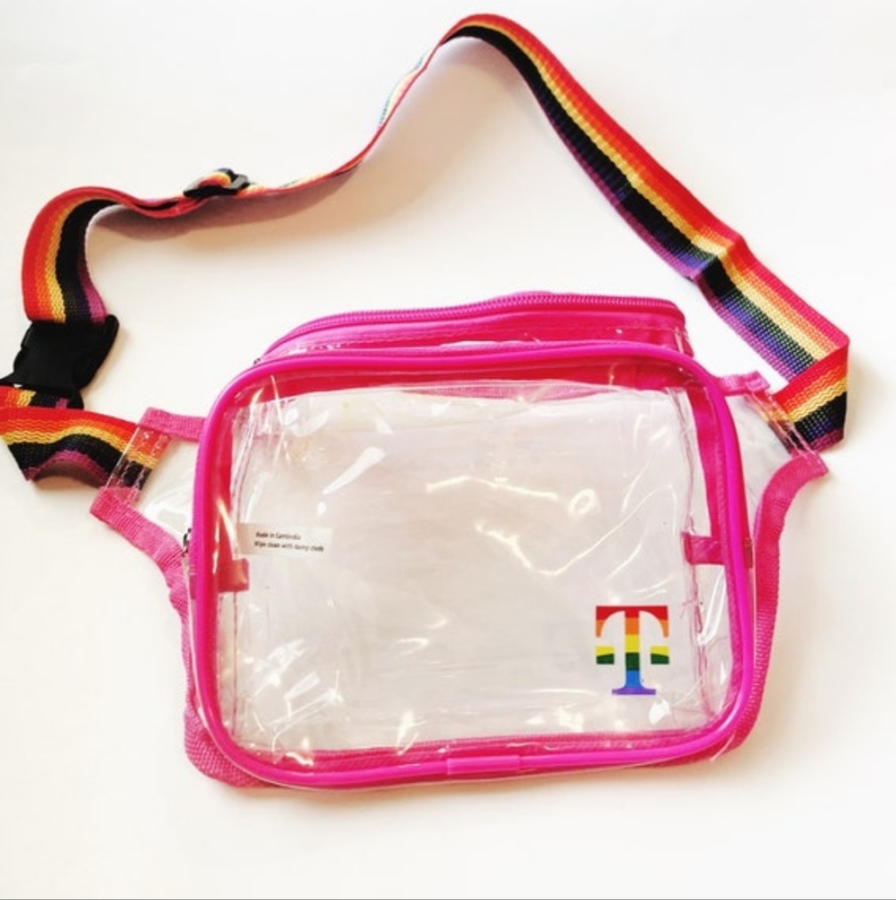 Tmobile Magenta Clear Fanny Pack Bag